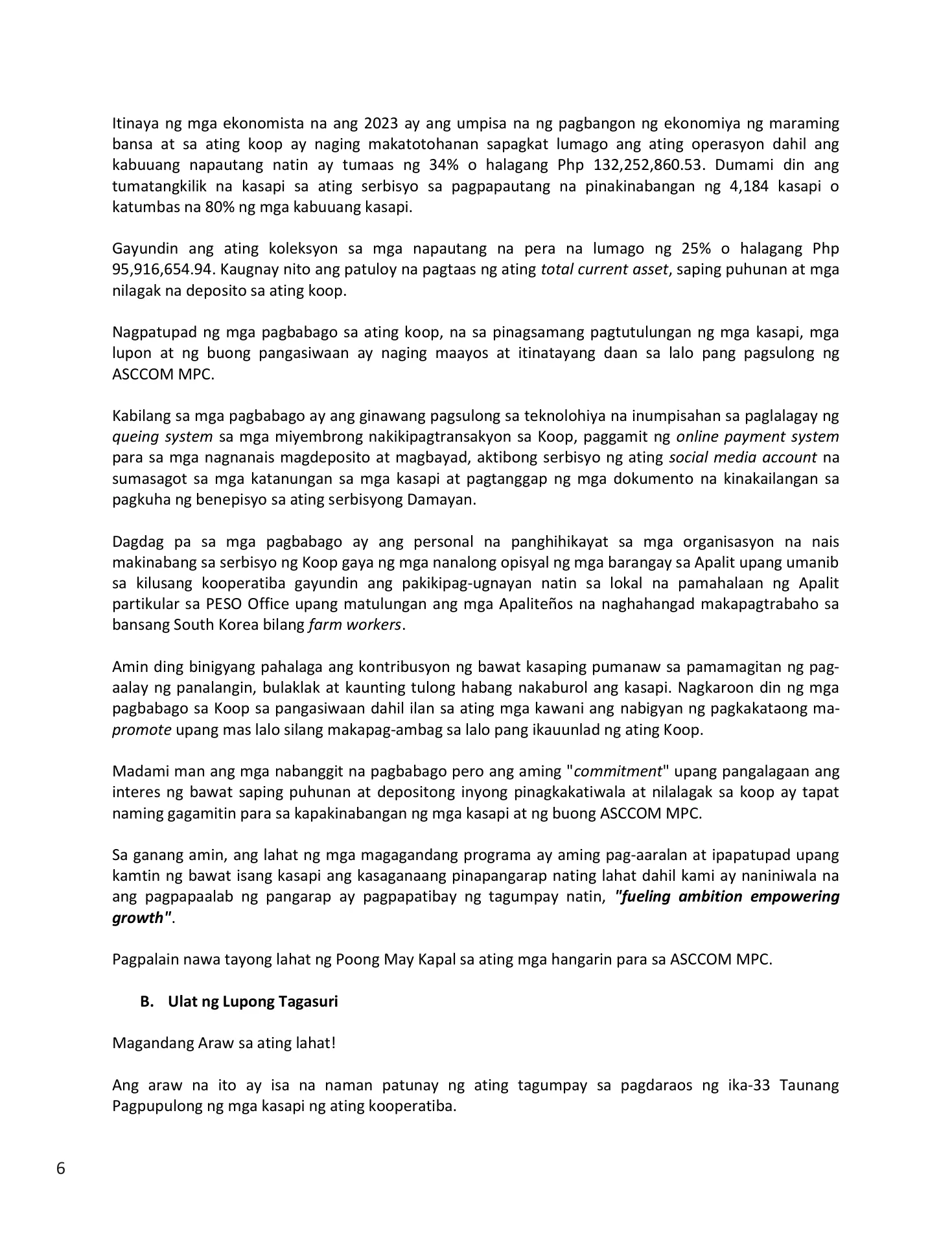 Annual Report 2025, page 7 of 54
